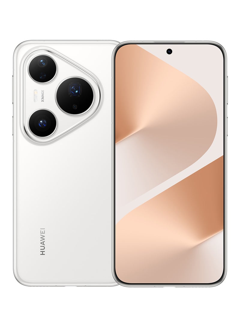 HUAWEI Pura 80 Pro Dual SIM Smartphone Glazed White 12GB RAM 512GB - Middle East Version - Image 1