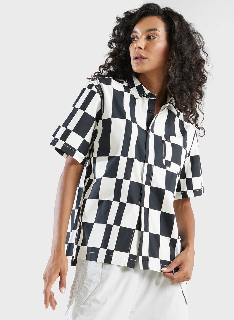 كونفرس قميص فيستيفال منسوج مطبوع بالكامل - Image 1