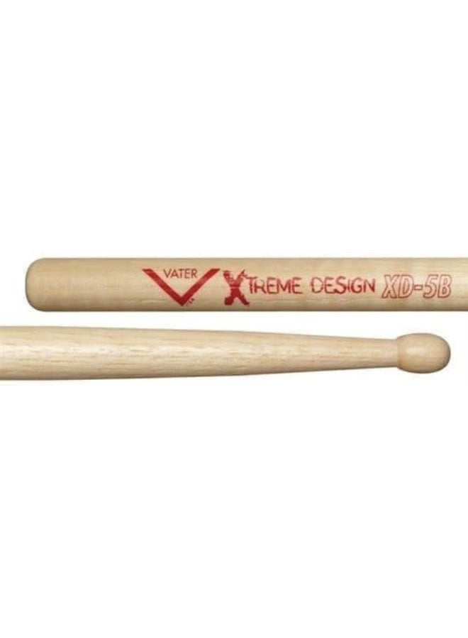 Vater 5B Xtreme Design Hickory Drum Sticks, Pair - Image 3