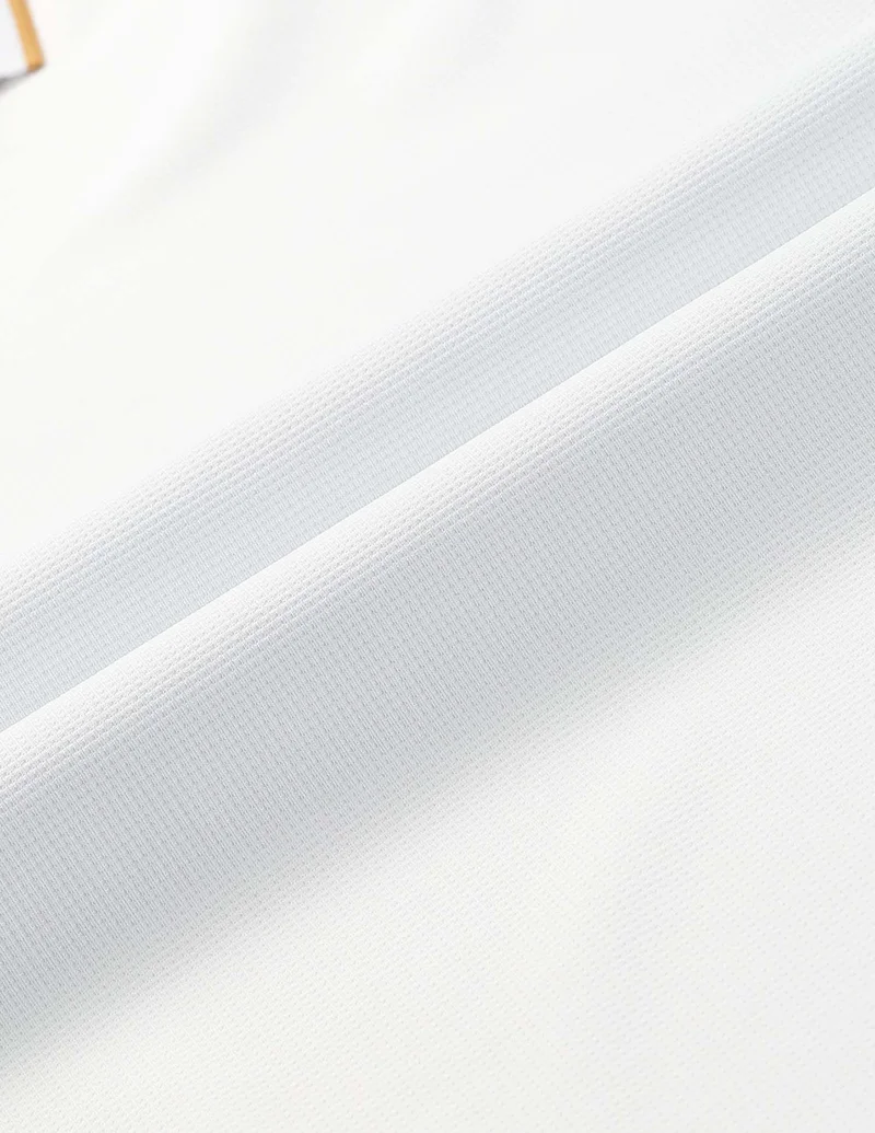 Arrow White Textured Regular Fit Polo Shirt for Men | Best Price UAE