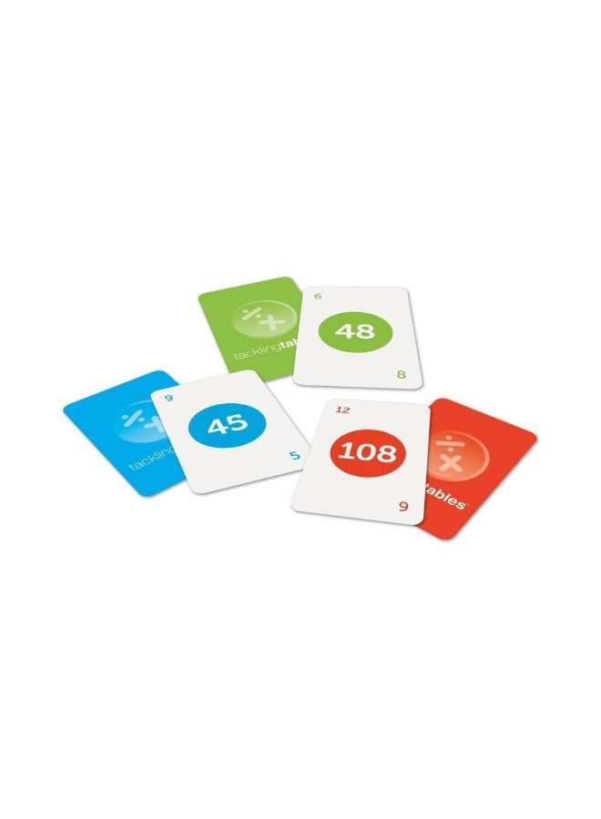 Learning Resources Tacklingtables Student Set, Fun Times Tables Card Game For Kids, Teacher-Developed Maths Resource, Includes 78 Cards & Times Tables Chart, Ideal For Home & Classroom Learning, Ages 6+ - Image 3