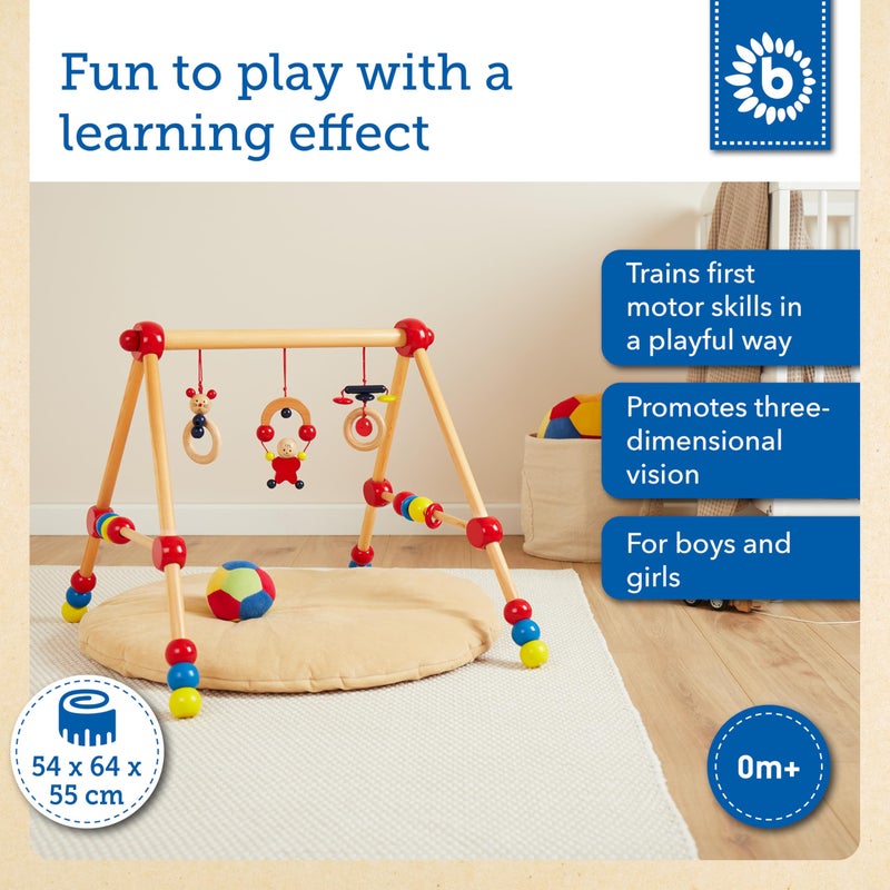 Elodie Details Bieco Play Trapeze | Height Adjustable | Baby Gym | Baby play Gym | Baby Mats for Floor Play | Baby Activity Gym Play Gym for Newborn Baby Baby Play Mat for Babies Play Mat Baby Play Mats for Floor - Image 2