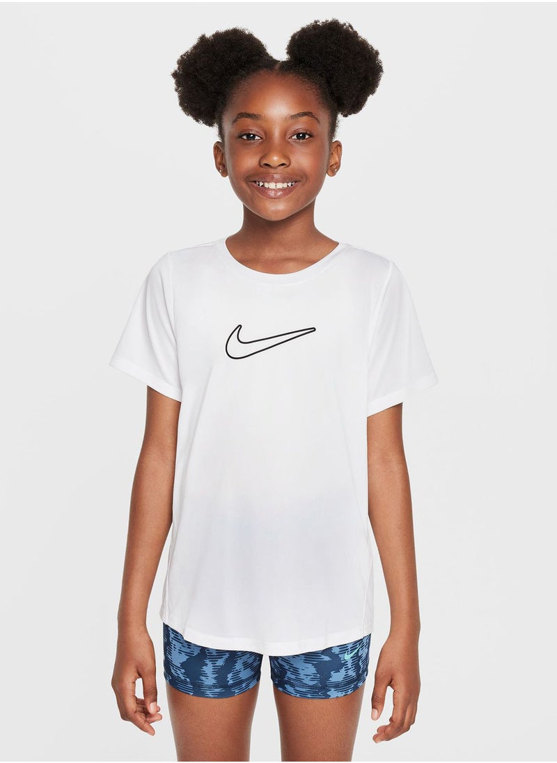 Nike Dri-Fit One Hybrid T-Shirt  - Image 1