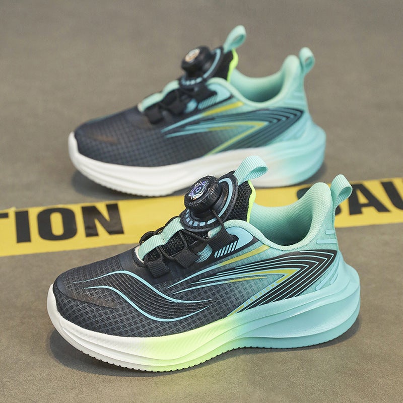 Mesh Sneakers Lightweight Flexible Sole Walking Shoes For Kids Indoor And Outdoor Activities - Image 1
