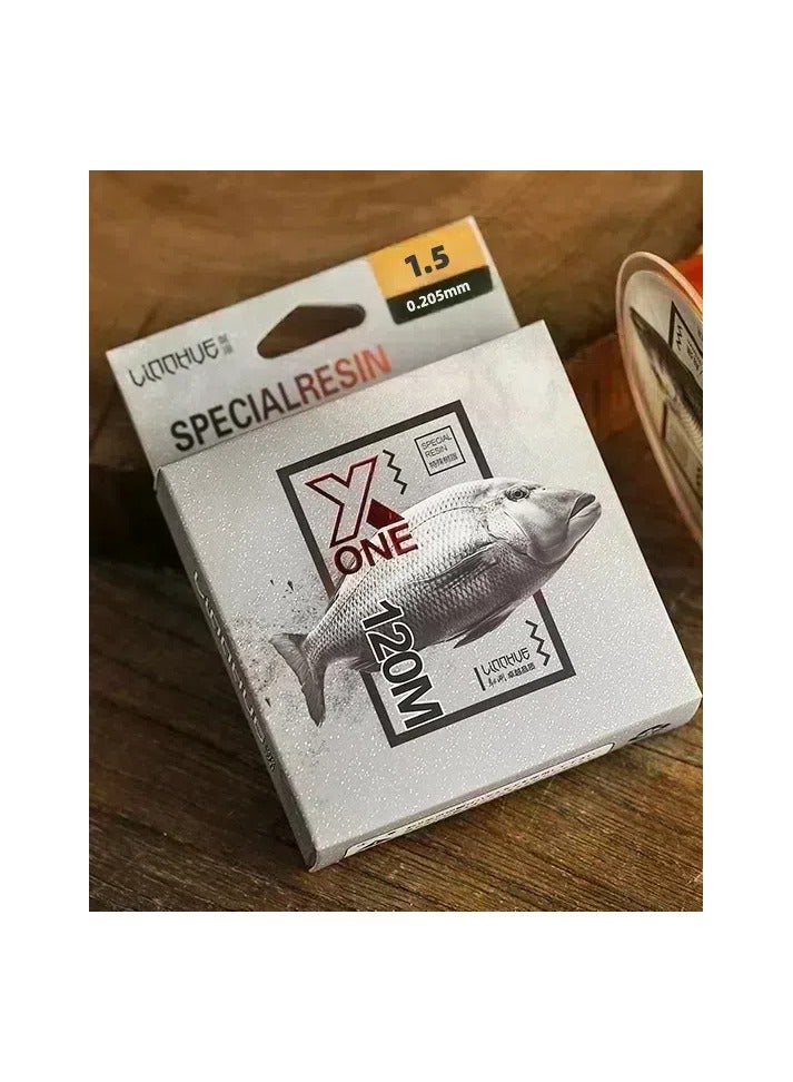 120M Long-Distance 0.205mm Casting Fishing Line, Ultra-Strong 5.9kg Tensile Strength Main Fishing Line - Image 2