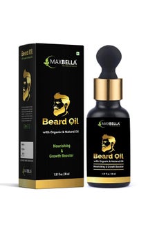 MAXBELLA Beard Oil For Best Beard Growth Oil 30Ml Pack ; Beard Oil For Men  - Image 1