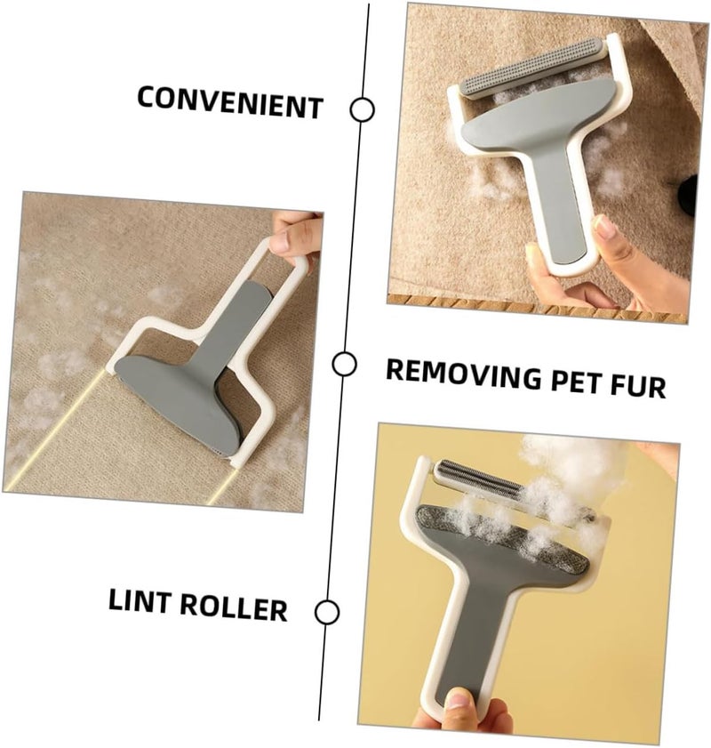 Reusable Pet Hair Remover and Fabric Lint Remover Brush for Clothes Coats Wool Sweaters, Manual Fur Removal Tool Suitable for Furniture and Pet Hair Cleaning - Image 3