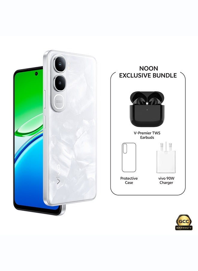فيفو Y31s AI 5G ثنائي الشريحة أبيض 8GB RAM 256GB مع هدايا حصرية: TWS وضمان 24 شهر - النسخة الشرق أوسطية - Image 1
