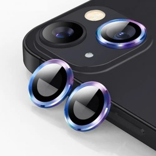 Polhammobile Polham 0.4mm Metal iPhone 14-14 Plus Camera Lens Protector, 9h 5 Layer Anti-Scratch Camera Protector