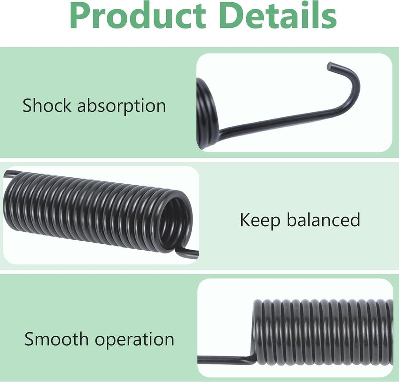 LJVQSHOP 2Pcs WH05X10012 Washer Spring Suspension Compatible with GE Washing Machines GFW400SCK0WW GFW400SCM0WW GFW400SCM0WW GFW400SCM1WW GFW400SCM1WW GFW430SSM0WW GFW430SSM0WW GFW430SSM1WW - Image 3