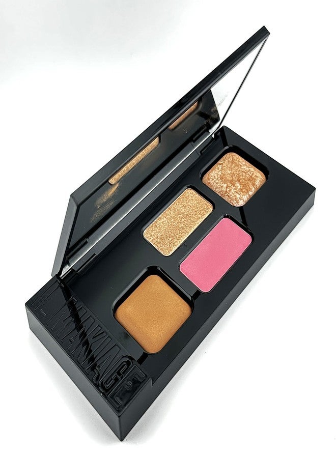 Il Makiage High Point-Bronzer, Blush and Highlighter Pro Palette- LIGHT - Image 2