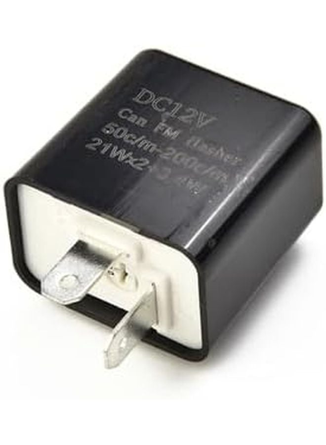 المرحّل العالمي ذو الدبوسين للدراجات النارية قابل للتعديل سرعة إشارة LED المؤشر 12 فولت - Image 4