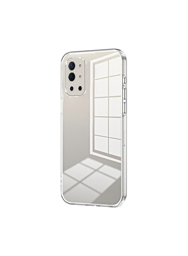 اس-توب جراب لهاتف OnePlus 9R، جراب شفاف مطلي بفتحة دقيقة - Image 1