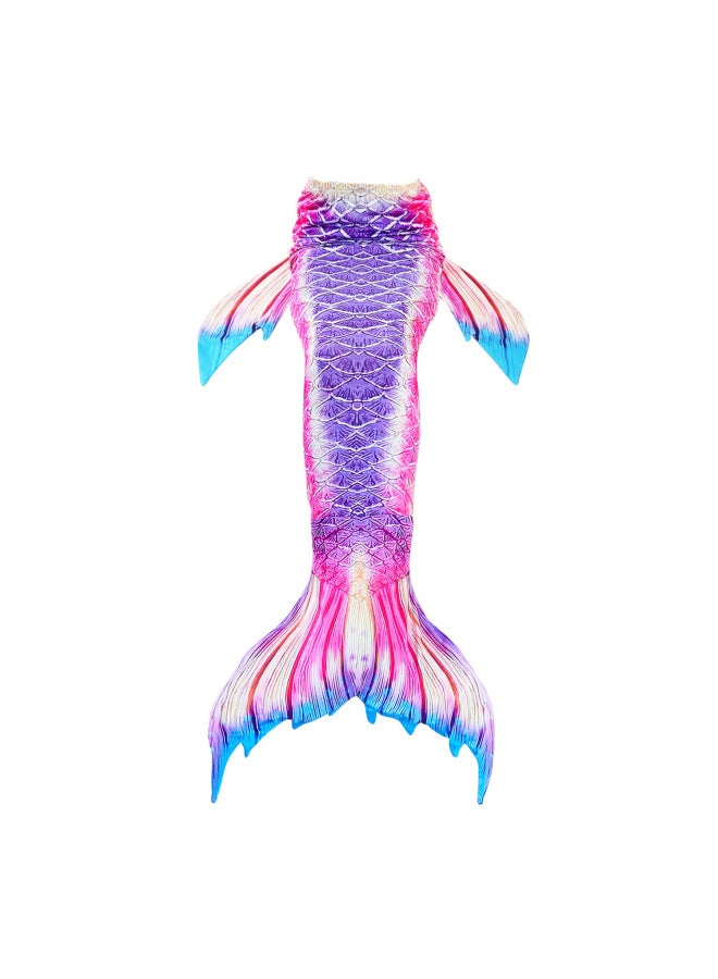 Mermaid Costume Dress - Girls Mermaid Fishtail Costume Dress - DH44 - Princess Dress Up, Halloween Cosplay, Fancy Party Wear, Birthday Costume, Fantasy Outfit Swimsuit - Image 4