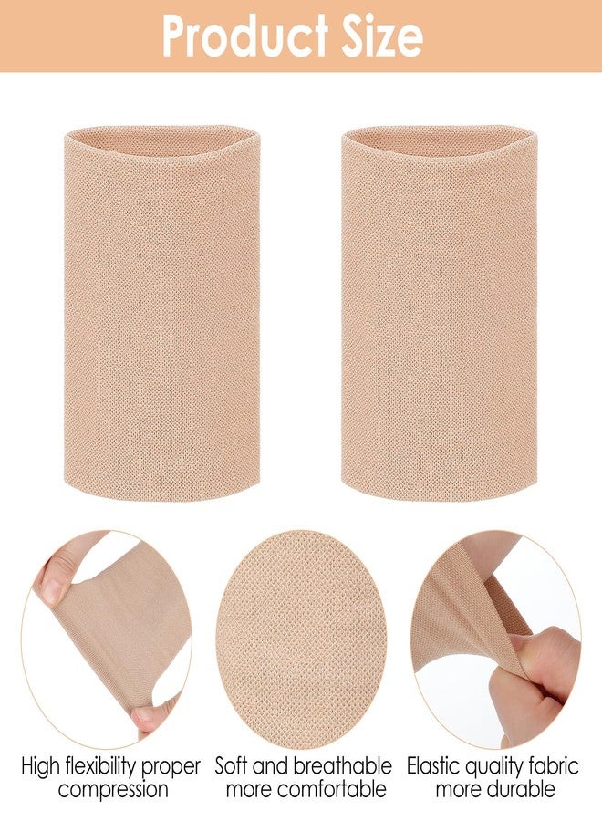 Thrymme 4 Pcs Wrist Compression Sleeve, Compression Wrist for Tendonitis, Arthritis & Carpal Tunnel, Breathable & Elastic Wrists Brace for Gym, Sports and Typing - Image 2