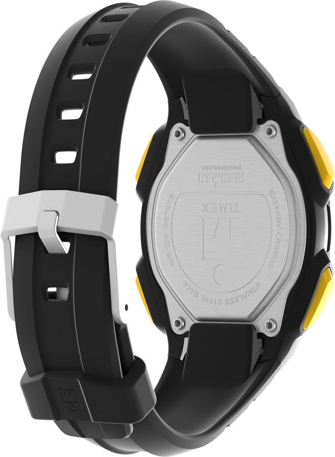 Timex Men's Ironman Classic 30 41mm Watch - Black Strap Digital Dial Black Case - Image 5