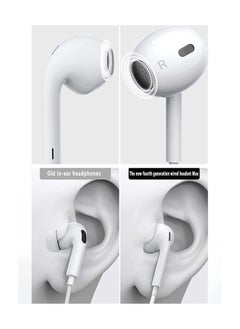 ELTRAZONE Lightning Headphone Wired for iPhone 13 [Apple MFi Certified] Built-in Microphone & Volume Control, in-Ear Stereo Headset Compatible with iPhone 13 Mini/SE/12 Pro/12Pro Max/11/X/8 7-All iOS System  - Image 3