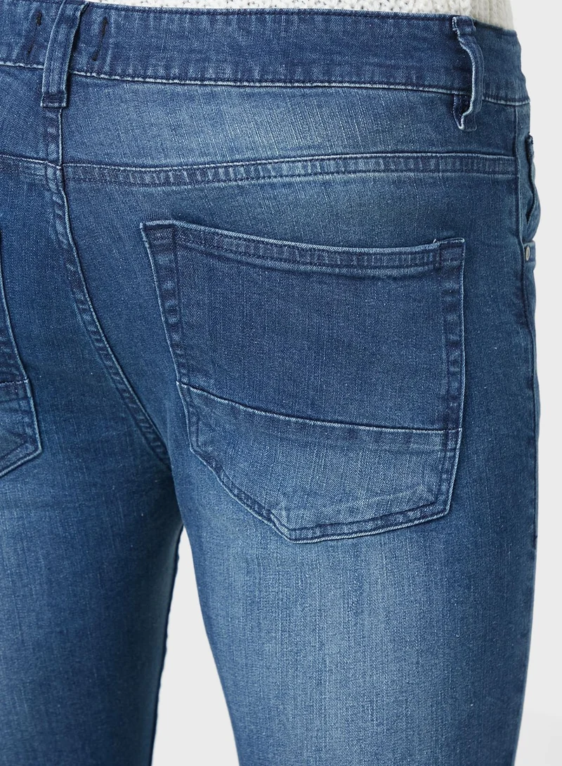 Seventy Five Super Skinny Fit Five Pocket Jean