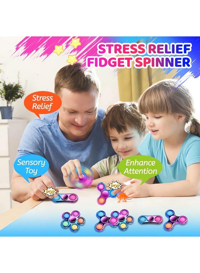 فيغرول مجموعة من 3 قطع من ألعاب فيدجيت سبينر للحفلات｜ ألعاب فيدجيت يدوية كبيرة لجوائز العودة إلى الفصول الدراسية｜ ألعاب فيدجيت حسية للمراهقين والأولاد والبنات｜ هدايا أعياد الميلاد والجوائز - Image 5