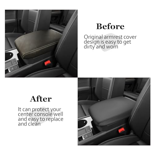 SKTU for 2024 2025 Volkswagen Atlas Center Console Cover 2024 2025 VW Atlas Armrest Cover 2024 2025 Atlas SE/SEL Center Console Pad Volkswagen Atlas 2024 2025 Accessories Center Console Cushion - Image 5