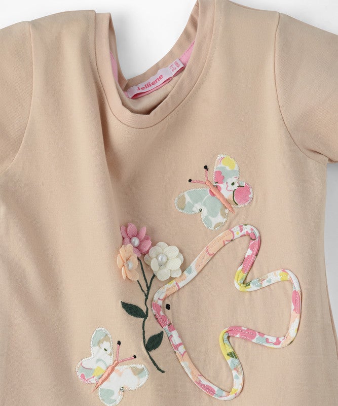 JELLIENE GIRLS TOP MAKE YOUR LITTLE ONE LOOK EXTRA ADORABLE WITH THIS GRAPHIC - Image 3