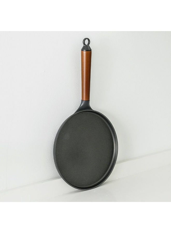 DANUBE HOME Chef'S Delight Light Cast Iron Crepe Pan Non Stick Even Heating Perfect For Crepes Pancakes And More Sturdy And Lightweight Easy To Clean -24Cm - Image 2