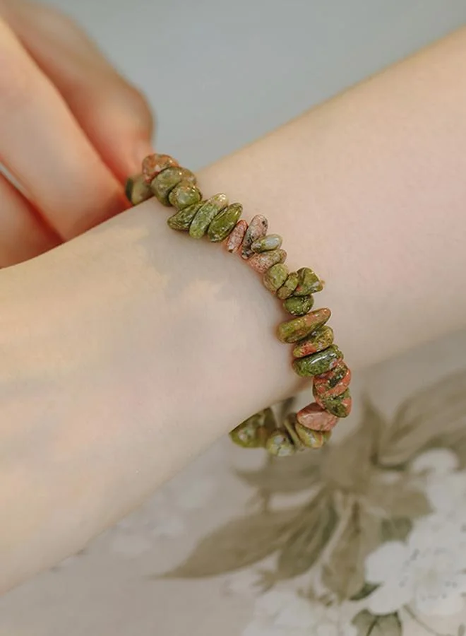 Take Two Chip Bead Bracelet