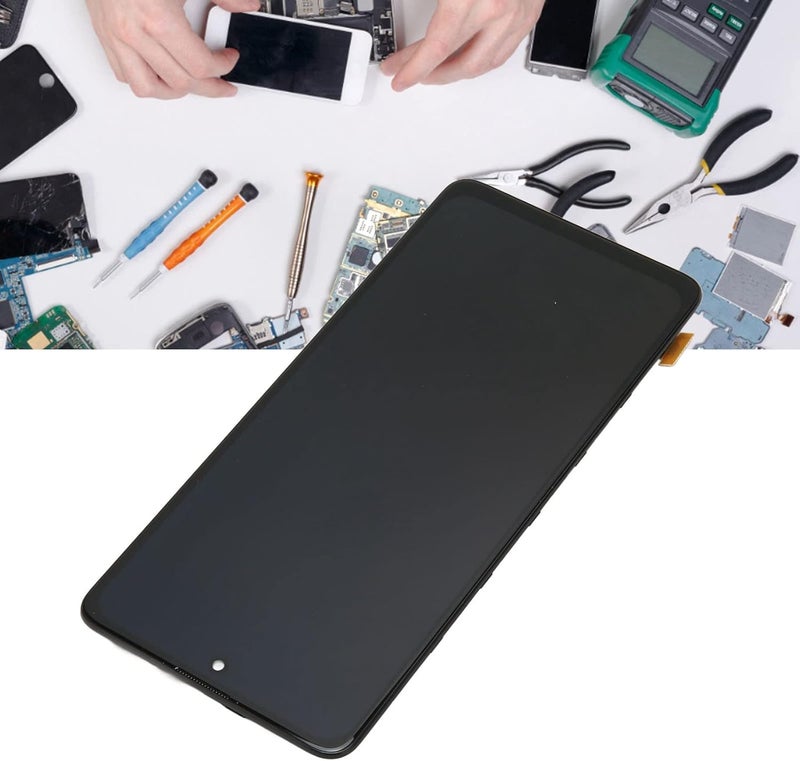 استبدال شاشة الهاتف لطراز A51 4G A515، مجموعة شاشة تعمل بتقنية OLED مع شاشة لمس ومحول رقمي، مزودة بأدوات إصلاح، وتدعم خاصية التعرف على بصمات الأصابع، ومناسبة لهواتف A51 4G A515. - Image 5