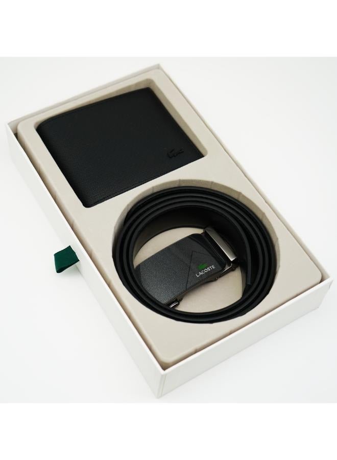 لاكوست طقم لاكوست عبارة عن  محفظة كلاسيك  و حزام انيق  للرجل - Image 2