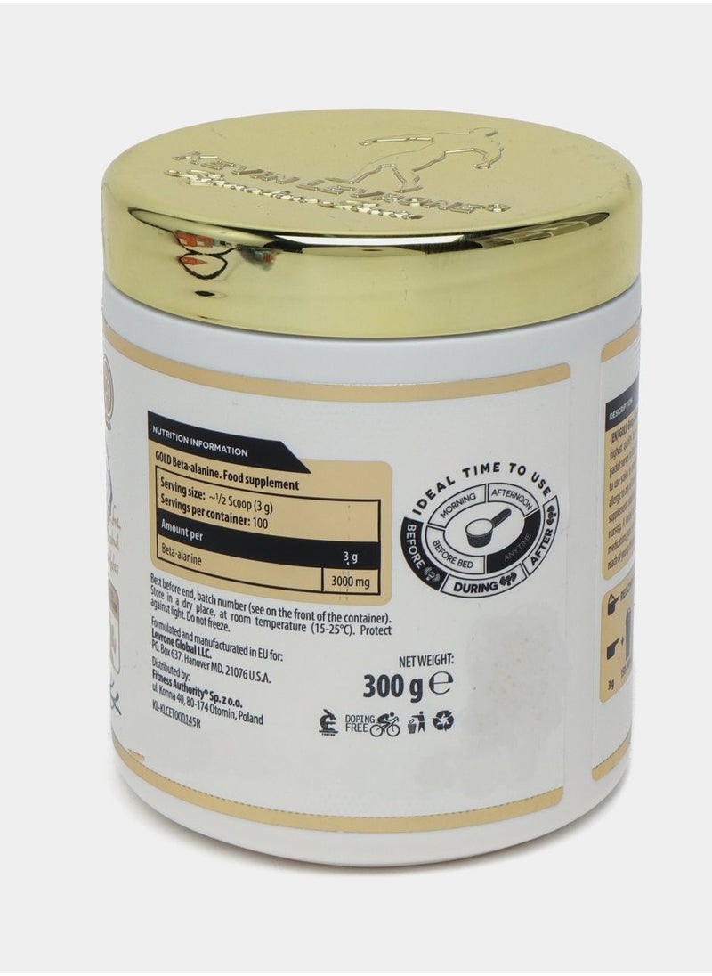 KEVIN LEVRONE - Kevin Levrone Gold BETA ALANINE, 300g, 100 Serving - Image 1
