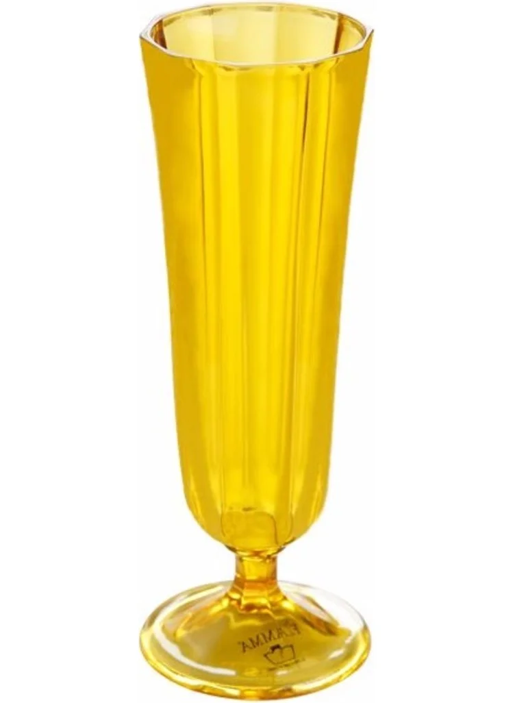 بورلاند Yellow Flute Champagne Glass 130 cc 2-pack 04FIA001717