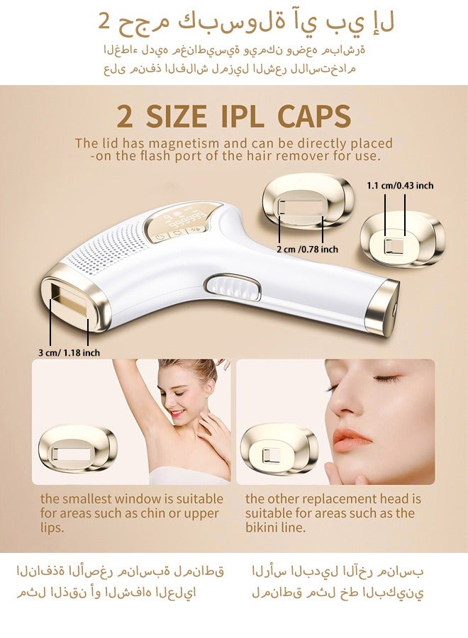 DOMUIK 3-In-1 Home Laser Hair Removal IPL Hair removal/Skin rejuvenation/Remove spots and fine acne  - Image 2