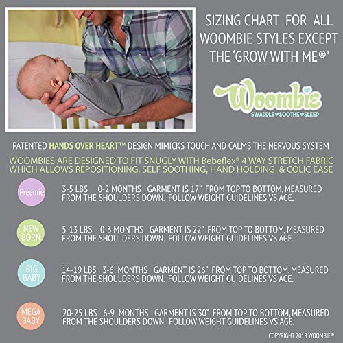 Woombie Original Baby Swaddling Blanket - Soothing, Cotton Baby Swaddle with Zipper - Wearable Newborn Blanket, Boys and Toys, 5-13 lbs - Image 5