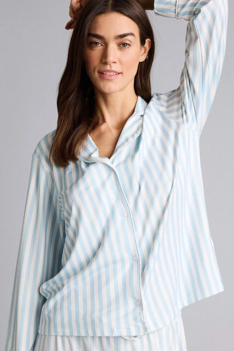 ديفاكتو Regular Fit Long Sleeved Pyjamas Top