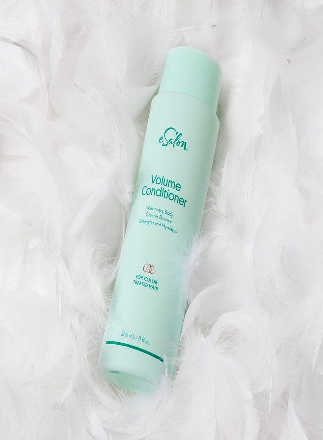 eSalon Hair Volume Conditioner, 9 fl oz, Cruelty-Free, Paraben-Free, Adds body to hair - Image 4