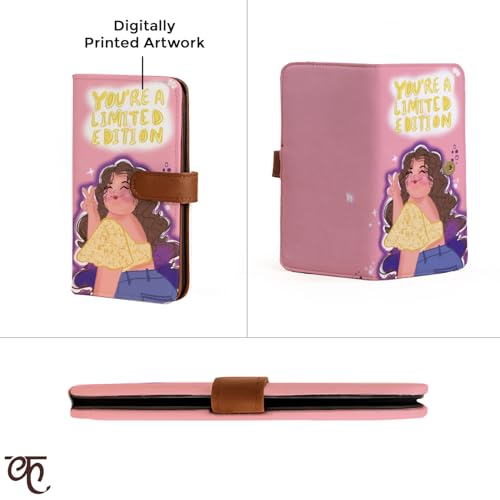 Kalankit Passport Wallet for Women | Vegan Leather Bi-Fold Long Wallet & Travel Purse | Valentine Gift for Her, Valentine Gifts for Women | Limited Edition - Image 5
