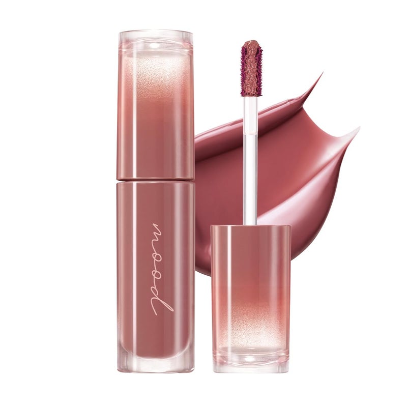 Peripera Ink Mood Glowy Tint | Lip-Plumping, Naturally Moisturizing, Lightweight, Glow-Boosting, Long-Lasting, Comfortable, Non-Sticky, Mask Friendly, No White Film (033 ROSY WISH) - Image 1