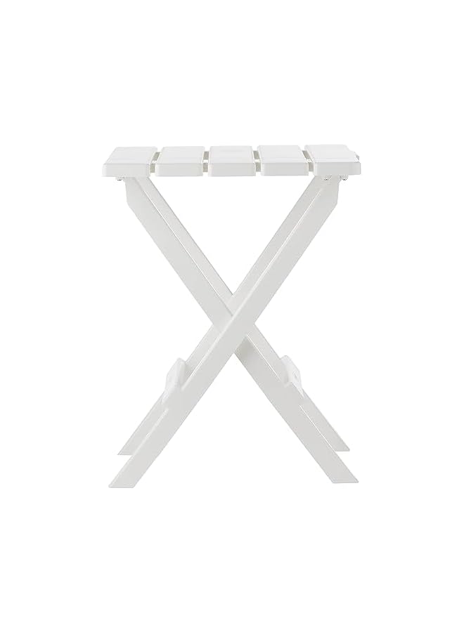 Cosmoplast طاولة تخييم قابلة للطي محمولة، بيضاء - Image 5