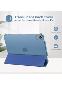 erorex Smart Case for iPad Mini A17 Pro 2024 Mini 6 6th 8.3 Inch 2021, Ultra Slim Stand Hard Back Shell Protective Smart Cover for iPad Mini 8.3” 7th 2024 6th 2021 –Blue  - Image 2