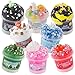 Okaybee 8 x 100ml Textures Slimes Kit for Kids Slime Variety Pack Different Textures with Snow Fizz Butter Cloud Crunchy Slime Slimes Party Favors for Girls Boys Birthday Easter Toy - Image 3