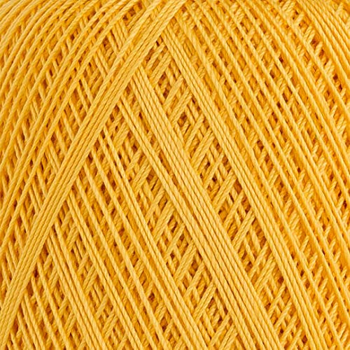 YarnArt Yarn Art 1 Skein YarnArt Violet,100 Mercerized Cotton Yarn Threads Crochet Lace Hand Knitting Yarn Embroidery Arts Crafts (Yellow 4653) - Image 2