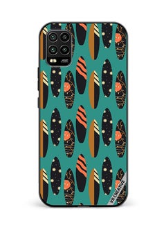 VR CREATIVE Protective Case Cover For Xiaomi Mi 10 Lite 5G Pattern With Surfboards Design Multicolour  - Image 1