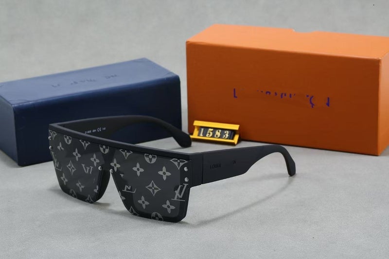 1583 European Style One-Piece Fashionable Sunglasses for Women and Men