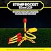 Stomp Rocket Ultra LED Rocket Launcher for Kids 4 LED Foam Tipped Rockets Fun Backyard Outdoor Kids Toys Gifts for Boys Girls Toy Foam Blaster Set MultiPlayer Adjustable Launch Stand - Image 3