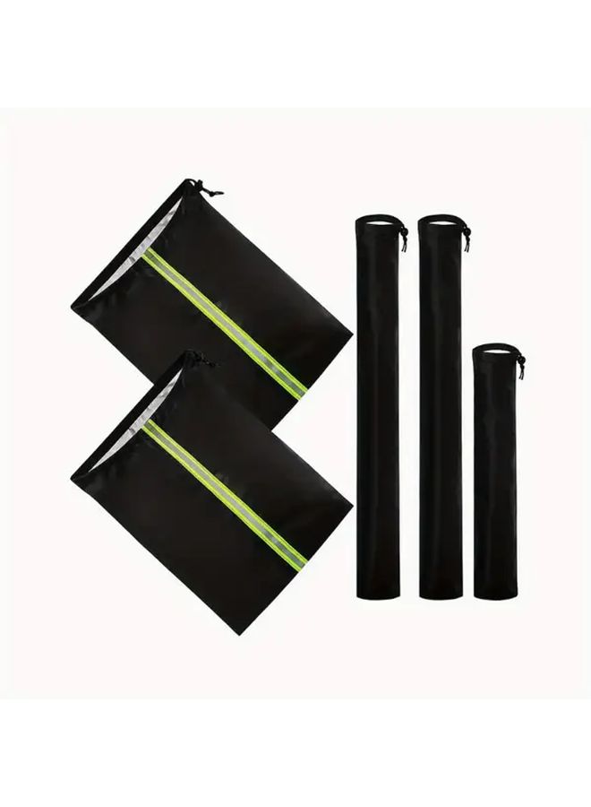 5 Pieces Car Mirror And Wiper Snow Cover Set For Winter Protection - Image 3