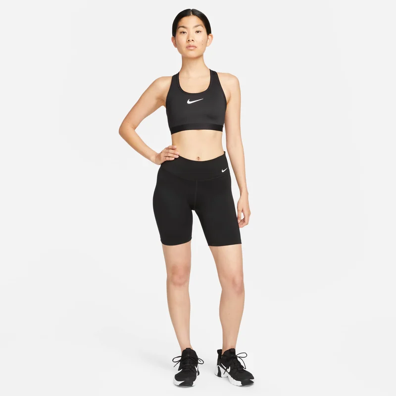 Nike Black Women's Swoosh High Support Non-Padded Sports Bra for Women | Best Price UAE