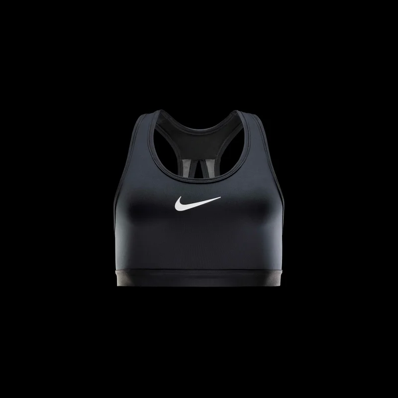 Nike Black Women's Swoosh High Support Non-Padded Sports Bra for Women | Best Price UAE
