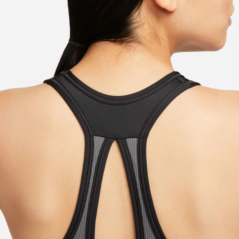 Nike Black Women's Swoosh High Support Non-Padded Sports Bra for Women | Best Price UAE