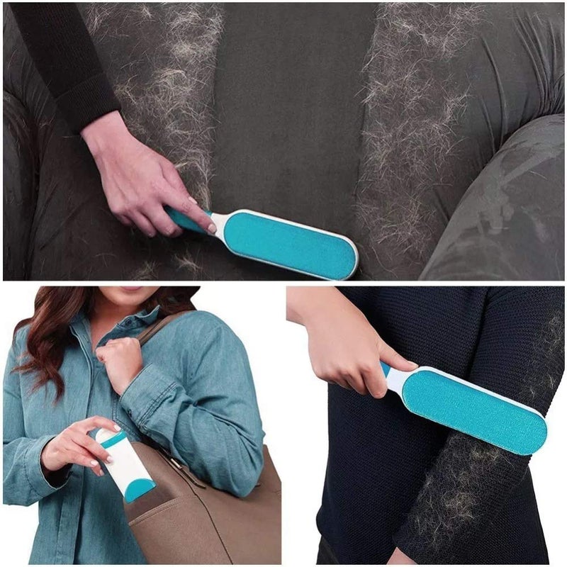 SKY BOX Sky Heaven Pet Fur and Lint Remover Pet Hair Remover MultiPurpose Double Sided SelfCleaning and Reusable Pet Fur Remover Magic Clean Clothing Furniture Home Clean Brush - Image 3