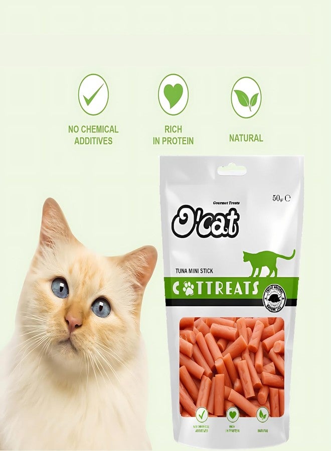 Pets Empire O'Cat Tuna Mini Stick Snacks 50 GMS Pack of 2 - Image 2
